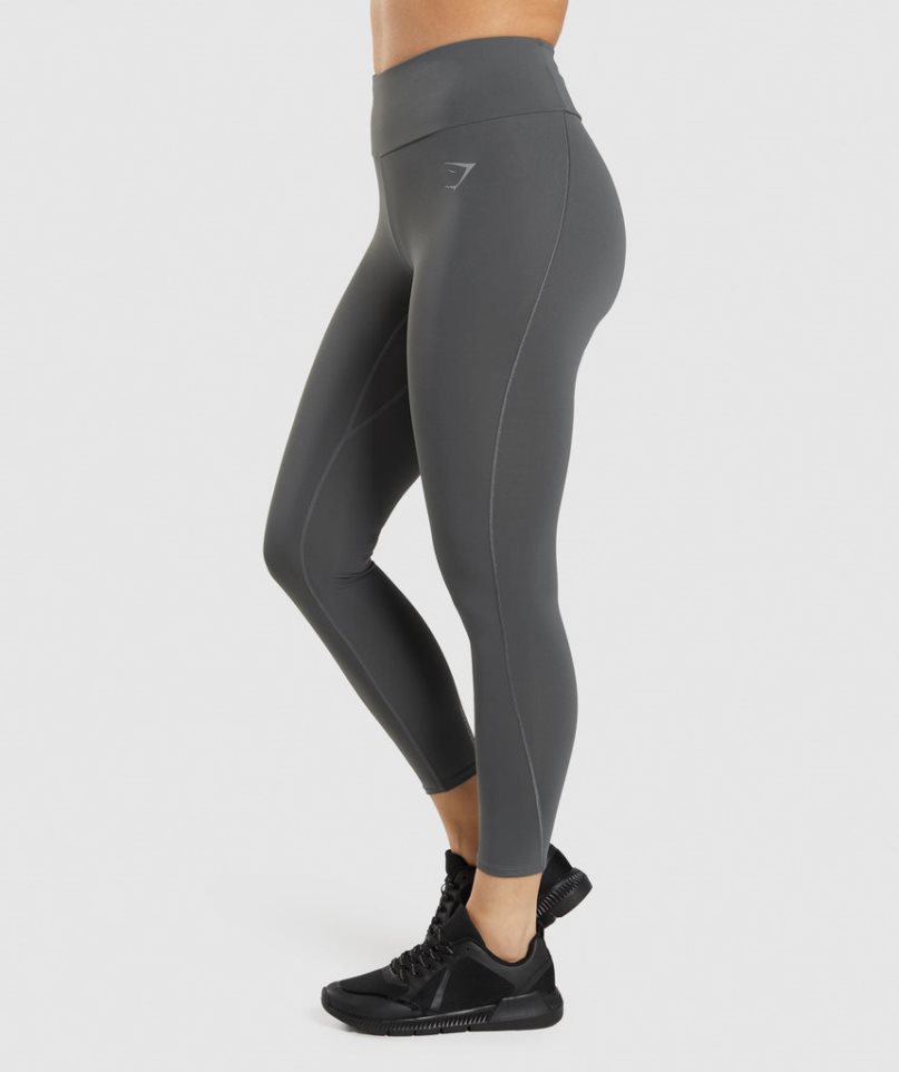 Women's Gymshark Speed Leggings Grey | NZ 6OWFNE